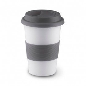 Vaso cerámica y tapa silicona Tribeca